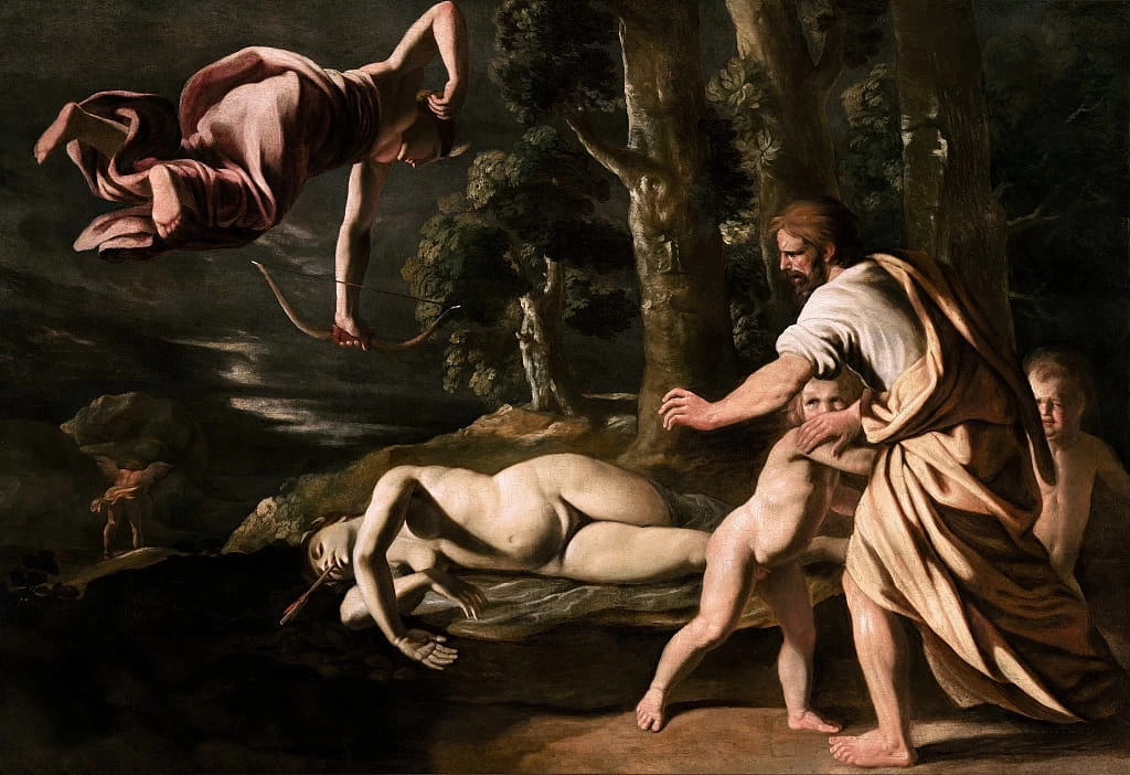 La morte di Chione - Royal Collection Trust